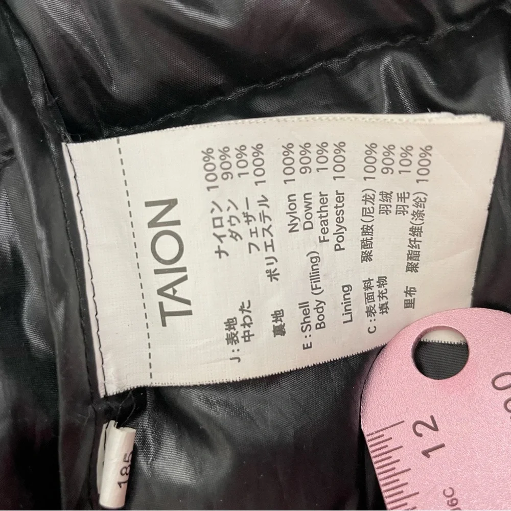 Peloton Taion Down Hooded Puffer Black Vest Women’s size S
